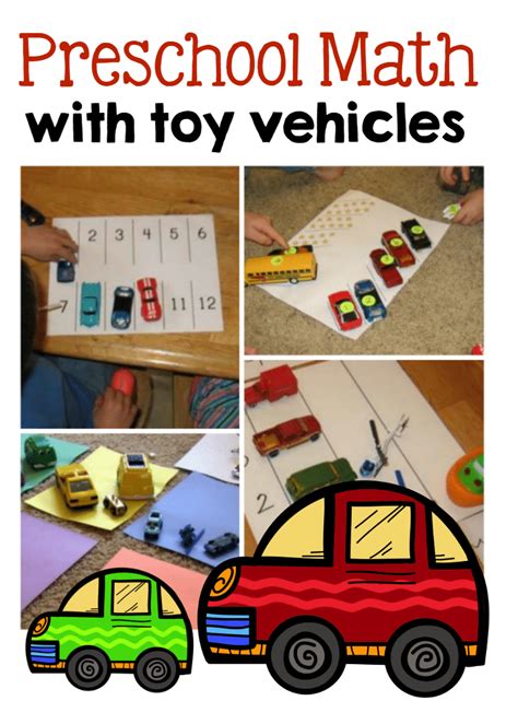 8 Preschool Math Ideas Using Toy Vehicles The Preschool Math Toys - Preschool Math Toys
