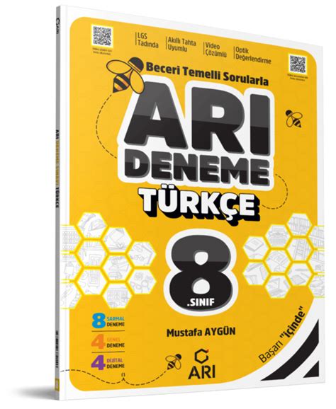 8 sınıf arı yayınları türkçe