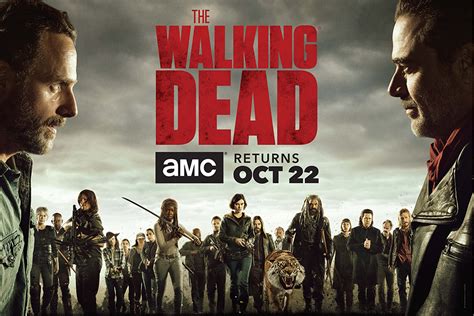 8 season walking dead. Dec 11, 2017 · Season 8's midseason finale didn't end with a death at all, but with the promise of a death—and it wasn't Ezekiel. After Negan broke free of the walker herd at the Sanctuary and plunged AHK into ... 