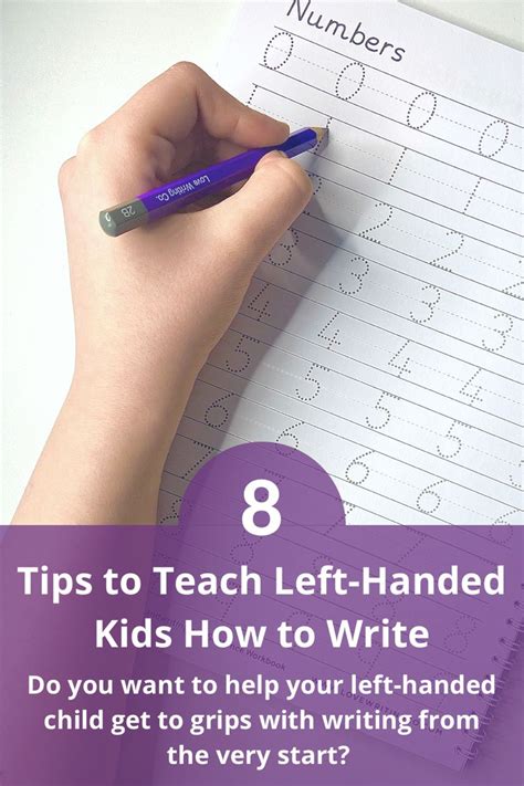 8 Tips To Teach Left Handed Kids How Left Handed Writing Tips - Left Handed Writing Tips