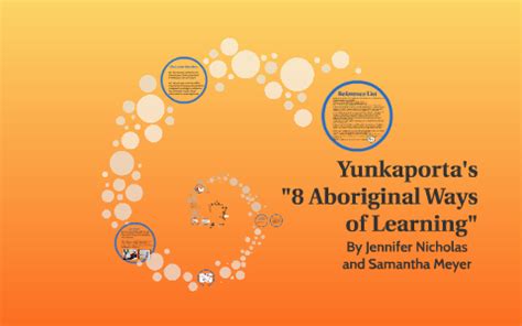 8 Ways Of Learning Yunkaporta