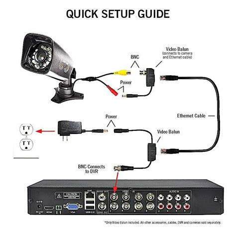 8 wire security camera wiring diagram