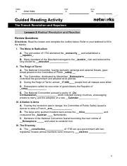 Download 8 2 Guided Reading Radical Revolution 