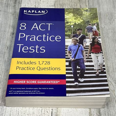 Read 8 Act Practice Tests Includes 1728 Practice Questions By Kaplan Inc