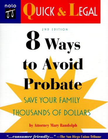 Download 8 Ways To Avoid Probate By Mary Randolph