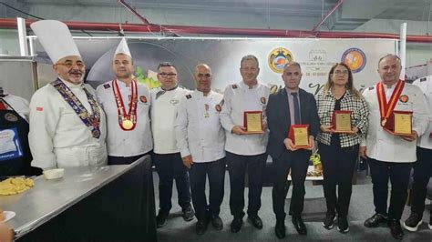 8. Gastro Alanya Uluslararası Yemek Yarışması sona erdis
