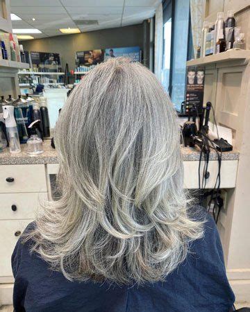 80 Gray fine hair after 50 ideas hair, hair styles, long