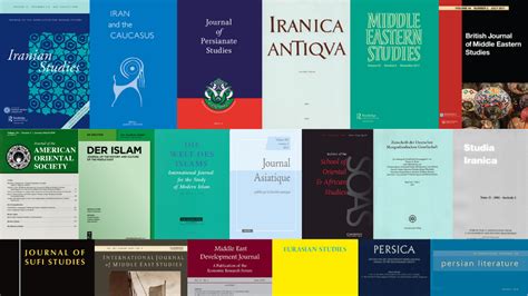 80 Journals in Iranian Studies ASPIRANTUM