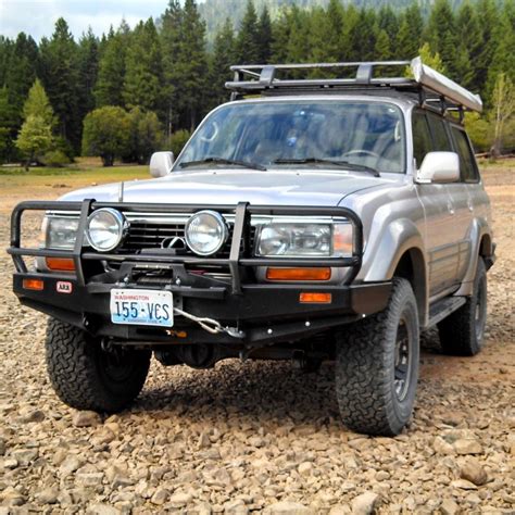 Oct 5, 2009 · Because on the ARB's setup to mount a winch they provide a pair of mounting points for the license plate right above the fairlead area. They supply a Z-shape about 8" long that bolts to the bumper and the plate on these. 156k, ARB w/ XRC12, 255/85 R16 BFG MT KM2 on Toyota 16x8 steel rims, dual batteries/Hellroaring isolator w/ Blue Sea battery ...