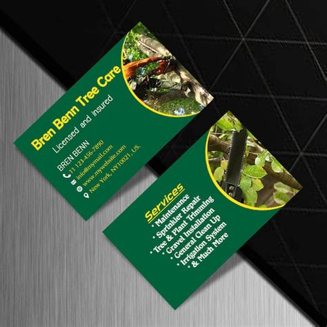 800+ Tree Service Business Cards and Tree Service Business Card