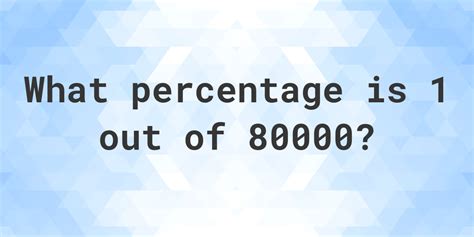 80000 X 1