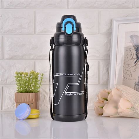 800ml Stainless Steel Outdoor Thermos Travel Insulated Mug