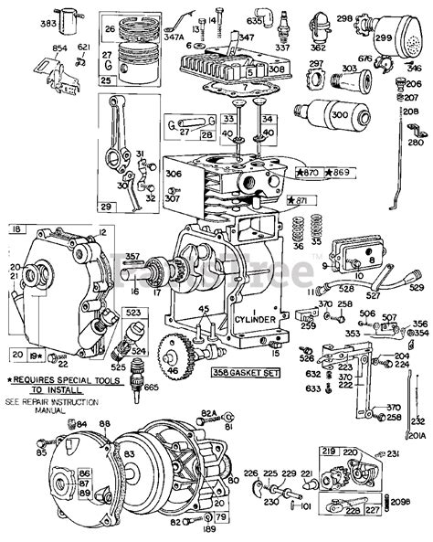 80202-1099-XX - Briggs & Stratton Horizontal Engine