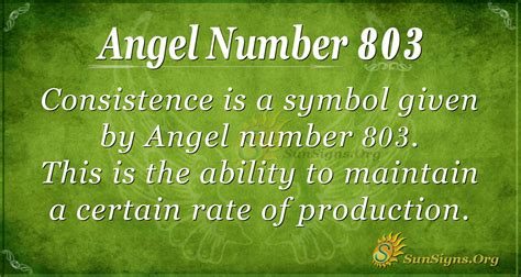 803 Angel Number - Betydning og symbolik. Hvor ofte