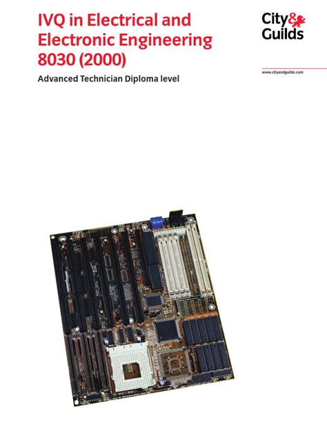 8030 Electrical Electronic Engineering Adv Tech Dip