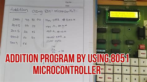 8051 Microcontroller Lab 