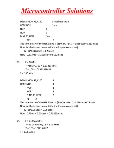 Download 8051 Microcontroller By Mazidi Solution Manual 