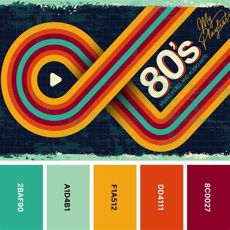 80s colors