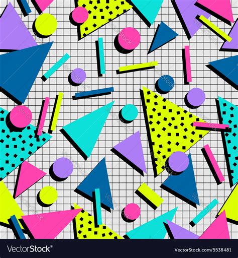 80s vector pattern