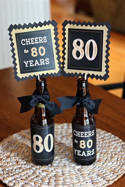 80th Birthday : Birthday Party Supplies