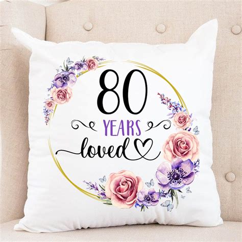 80th Birthday Gifts For Women
