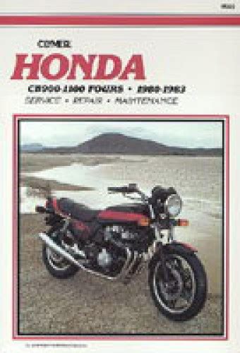 81 honda cb900 custom repair manual. - Manuale di riparazione artigiano serie 625.