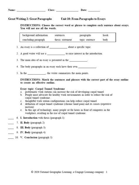 810 Unit Test The Great Gatsby