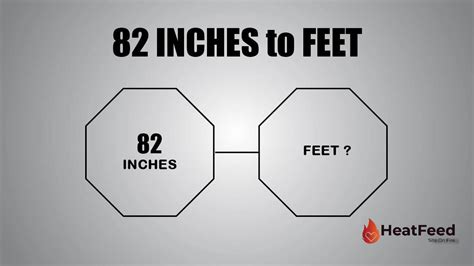 82 Inch In Feet