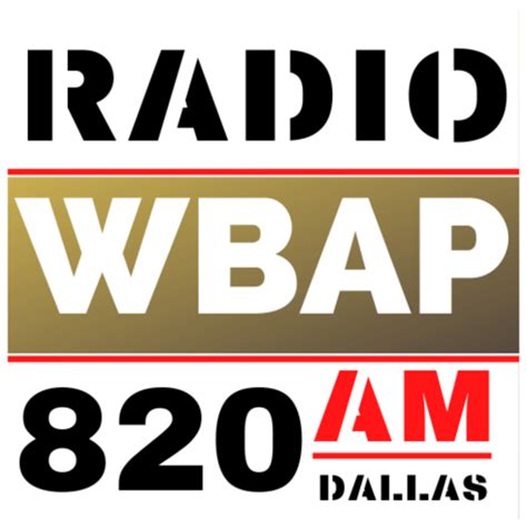 820 am dallas radio. Dec 5, 2023 · RADIO ONLINE | Tuesday, December 5, 2023. WBAP/Dallas taps Carla Marion to join the Cumulus News/Talk outlet's morning show in 2024. She'll join longtime hosts Ernie Brown and Hal Jay in January for 5-9am. Most recently, Marion served as a Communications and Media Specialist for the McKinney, TX police department. 