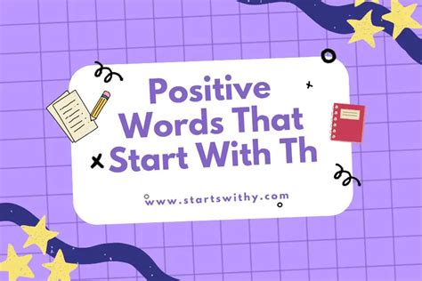 820 Positive Words That Start With Th Starts Adjectives Beginning With Th - Adjectives Beginning With Th