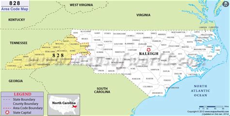 828 area code north carolina