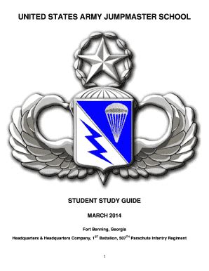 82nd Jumpmaster Study Guide