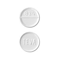 834 pill. Pill Identifier results for "TEVA 834". Search by imprint, shape, color or drug name. 