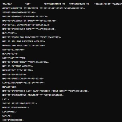837 file layout.  EDI 837 Specification This X12 Transaction Set contains the format a...