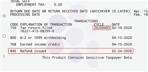  Filed as Head of household with dependent. IRS2Go app still as of current states “Return Received”. 2023 transcript not available to generate. Update: 03/01/2024 - Status updated to “Refund Approved” and transcript (Record of Account) indicating 846 code accessible via IRS website. Direct deposit for Federal eta 03/06/2024. 