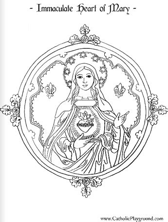 85+ Printable Immaculate Conception Coloring Pages CandraMae