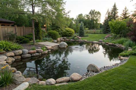 85 Beautiful Backyard and Pond Design Ideas - Happy … - raincitystudios.com