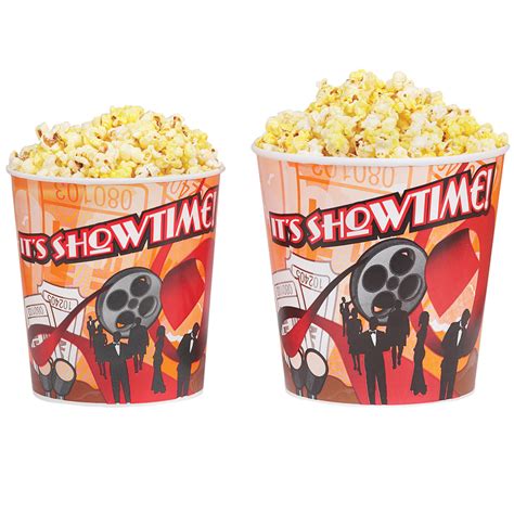 Carnival King 85 oz. Popcorn Bucket - 150/Case. $39.99 /Case. plus. Carnival King 170 oz. Popcorn Bucket - 150/Case. $79.99 /Case. show more carousel items. ... This popper makes up to 150 oz. of popcorn per hour and its cabinet can hold up to 50 oz. of popcorn, keeping sports fans, festival-goers, and party guests content with plenty of ...