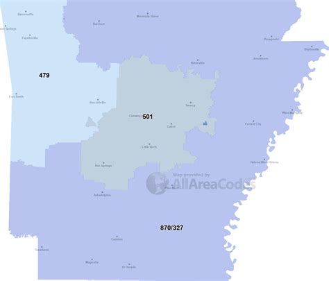 870 area code arkansas