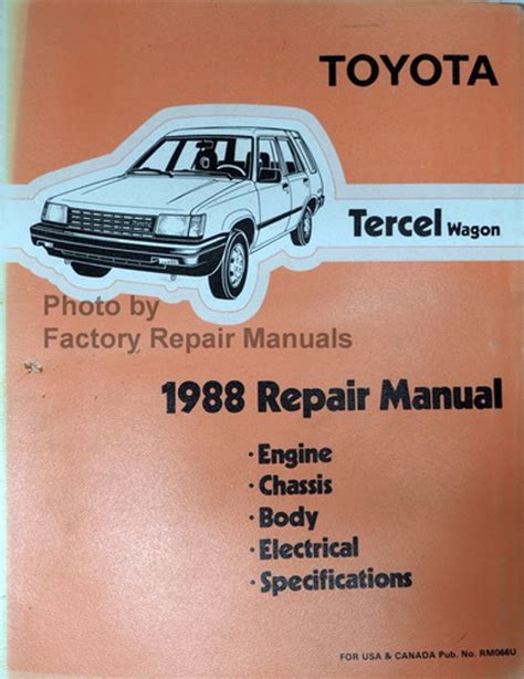 Read 88 Tercel User Guide 