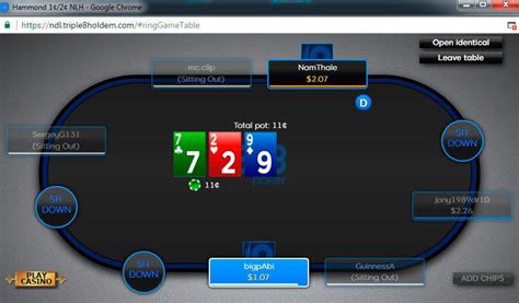 888 Poker Play In Browser