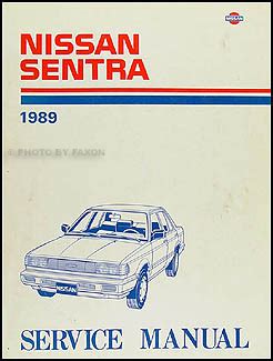 Read 89 Nissan Sentra Repair Manual 
