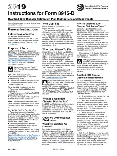 8915-f instructions. Download Irs Form 8915-f Instructions Qualified Disaster Retirement Plan Distributions And Repayments In Pdf - The Latest Version Of The Instructions Is Applicable For 2022. See How To Fill Out The Qualified Disaster Retirement Plan Distributions And Repayments Online And Print It Out For Free. Irs Form 8915-f Instructions Are Often Used In The United States Army, United States Federal Legal ... 