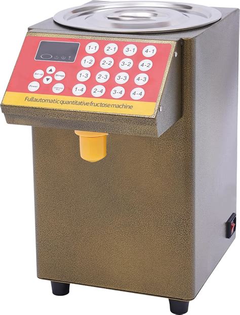 8L 500W Bubble Tea Equipment Fructose Quantitative Machine …