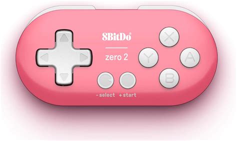 8bitdo Zero 2 Mini Bluetooth Controller Pink Edition With Bluet