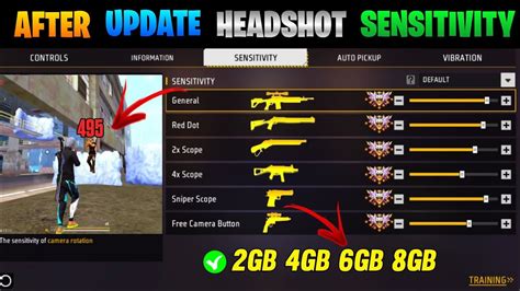 8gb ram headshot sensitivity. .