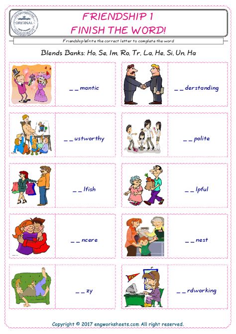 8th Grade Friendship Vocabulary Matching Activity Worksheet Matching Worksheet For 8th Grade - Matching Worksheet For 8th Grade