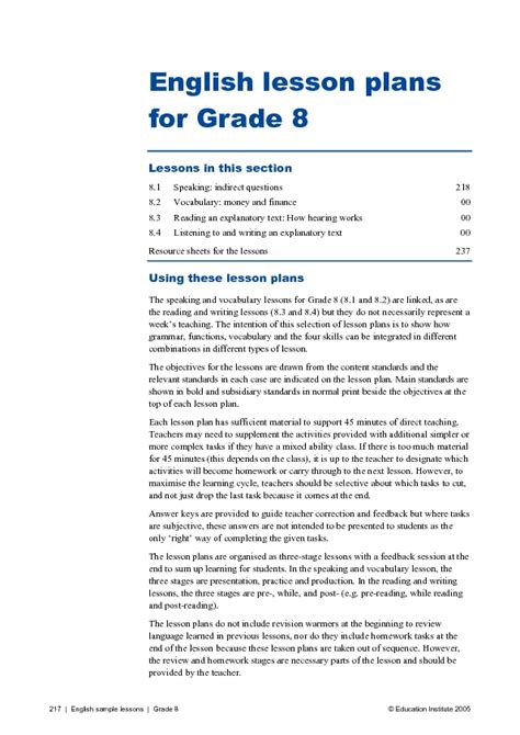 8th Grade Grammar Lesson Plans Teachervision English Grammar 8th Grade - English Grammar 8th Grade