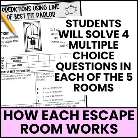 8th Grade Math Escape Room Google Sheets