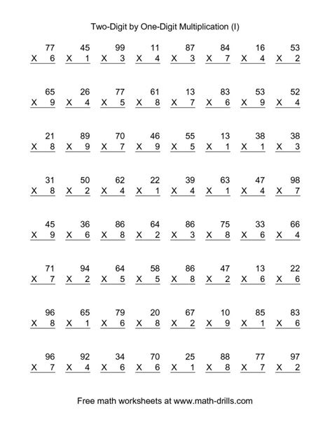8th Grade Multiplication Worksheet   Free 8 Times Table Worksheets At Timestables Com - 8th Grade Multiplication Worksheet